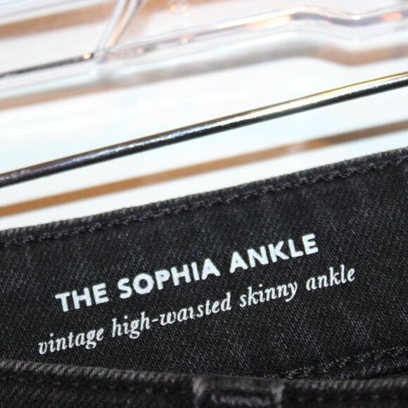 Ag Adriano Goldschmied The Sophia Ankle Vintage High Waisted Skinny Jeans Sz 28 - Picture 11 of 13